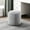 Multi, variant on Modern Square Pouf In , Non-slip, 300lbs Weight Limit, And Black Stripe + , Upholstery, Capacity