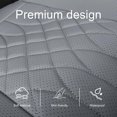 thumbnail image 3 of - Leather Front Car Seat Covers - Bottom Car Seat Covers Fully Wrapped and Fits Most Vehicles, 3 of 7
