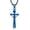 Blue, variant on Cross Urn Necklaces for Ashes for Women Men Cremation Pendant Necklace for Ashes Stainless Steel Memorial Jewelry