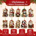 thumbnail image 2 of Christmas DIY Pearl Diamond Ornaments, Art Kit For Adults, Glossy Pearl Acrylic Hanging Decor For Christmas Tree Holiday Decor, 2 of 6