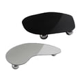 thumbnail image 1 of 2x Dresser Bathroom Bedroom Vanity Tray Cosmetic Perfume Jewelry Display Irregular Plates Ornaments Home Background Serving Tray Photo Props Gloria Bandeja de tocador, 1 of 5