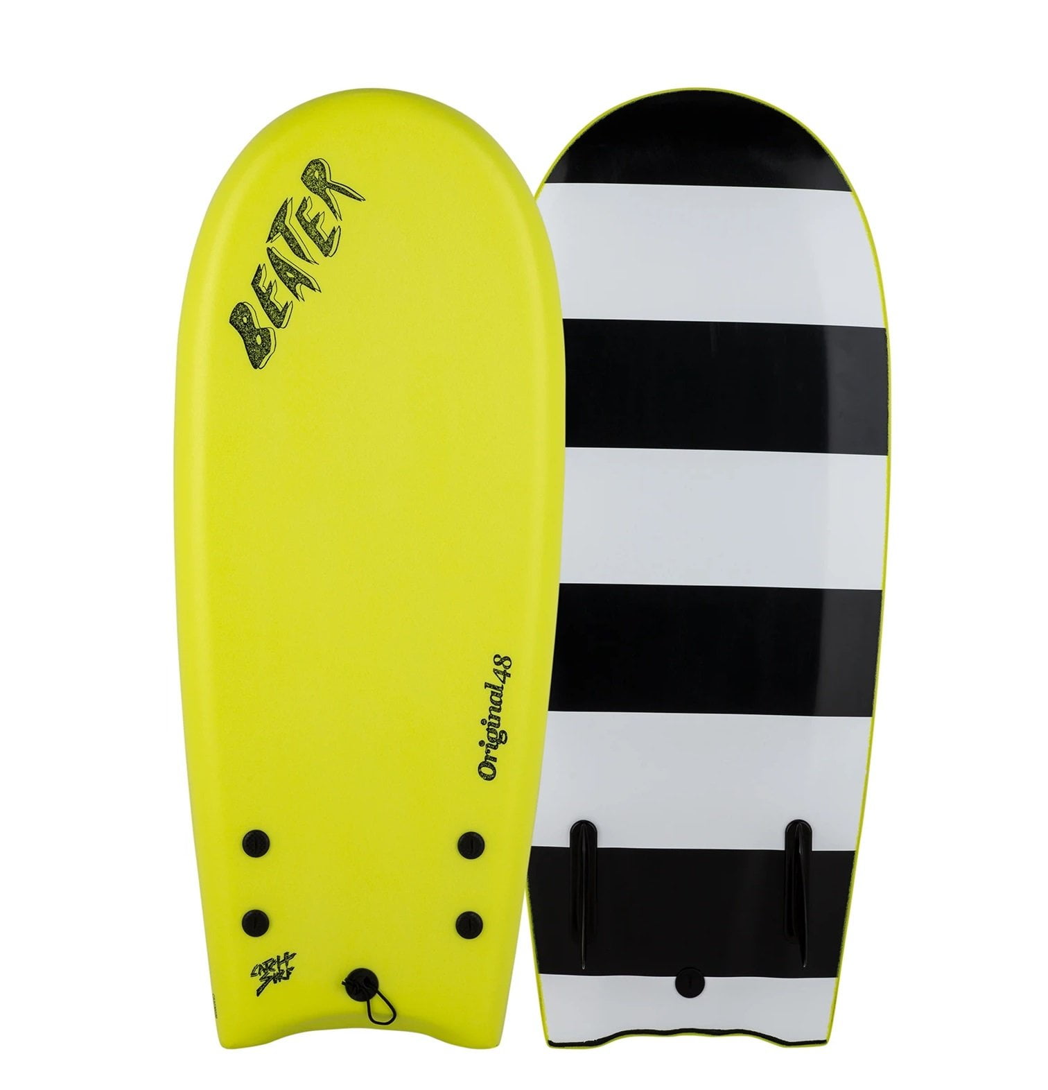 Catch Surf Checkered Black/Yellow Board Bag Beater Board Bag New 