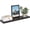 Black, variant on Ballucci 48" Floating Shelf, Wood Wall Mount Shelf with Invisible Bracket, 8" Deep, Black
