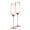 Rose Pink, variant on Berkware Set of 4 Elegant Sparkling Colored Champagne Flutes - 7.3oz (Smoke)