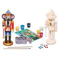 thumbnail image 3 of MasterPieces Works of Ahhh Christmas Real Wood Large Acrylic Paint Kits, Nutcracker Mouse King, para edades 4+, 3 of 3