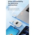 thumbnail image 4 of Wireless Earbuds Bluetooth 5.3, LED Display, 20H Battery, Type-C Fast Charge, Noise Cancelling, Auto Pairing, for iOS/Android, 4 of 7