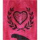 thumbnail image 2 of Camiseta de pijama Aeropostale con Corazón de Diamantes de Imitación Rosa Grande, 2 of 2