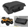 thumbnail image 1 of A & UTV PRO ATV Outlander Seat Rack Storage Cargo Box, 2 GAL (7.5L) Front Rear Rack Back Seat Storage Box for Can-Am Outlander G2, G2L L MAX 6X6 Renegade, Replace OEM #708200408, 1 of 7