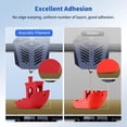 thumbnail image 3 of Filamento para impresora 3D ANYCUBIC PLA, 1,75 mm, 1 kg, rojo brillante, 3 of 8