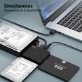 thumbnail image 3 of Adaptador FIDECO SATA/IDE a USB 3.0, convertidor de cable adaptador de, 3 of 8