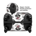 thumbnail image 2 of Pofeuu Pirate Puppy Print Luggage Suitcase Cover Protector Luggage Washable Covers Aesthetic for 18/24/28/32 inch Luggage（No luggage included）-Small, 2 of 7