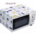 thumbnail image 2 of Microwave/multi-function Oven Dust Proof Cover Grease Cover With Pocket Kitchen Protector(feather Pattern), 2 of 4
