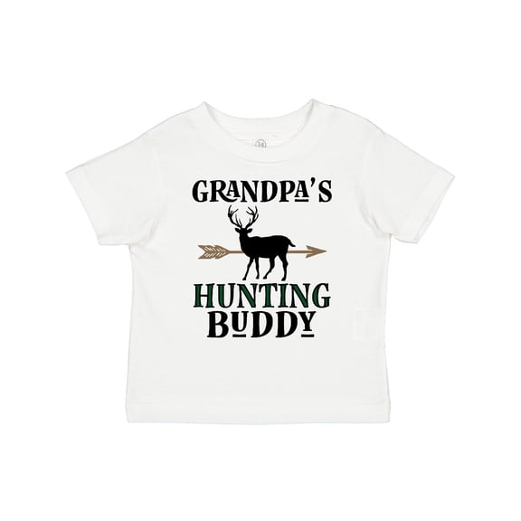 Inktastic Bow Hunter Grandpa Hunting Buddy Boys Toddler T-Shirt