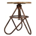 thumbnail image 3 of hometrends Adjustable Spin Top Barstool, 3 of 4