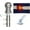 Colorado, variant on State Flag and Tangle Free Flagpole Set, Choose from All 50 State 3'x5' Flags with a Residential or Commercial Flag Pole, Includes State Flag, Flag Pole and Adjustable White Bracket Missouri