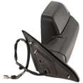 thumbnail image 4 of Driver Towing Mirror Compatible with 2015-2018 Ram 2500 3500 Power Folding Power Glass Heated Blind Spot Signal Puddle Light Textured 68412883AC CH1320401, 4 of 5