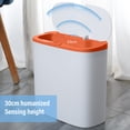 thumbnail image 5 of Clearance! Fanshiluo Trash Can-Touchless Sensor Trash Can 13 Liter/3.4 Gallon Small Capacity Trash Can With Lid Sensor Kitchen Bin Recycling For Kitchen/Living Room/Office, 5 of 8