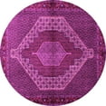 thumbnail image 1 of Ahgly Company Indoor Round Persian Pink Traditional Area Rugs, 3' Round, 1 of 4