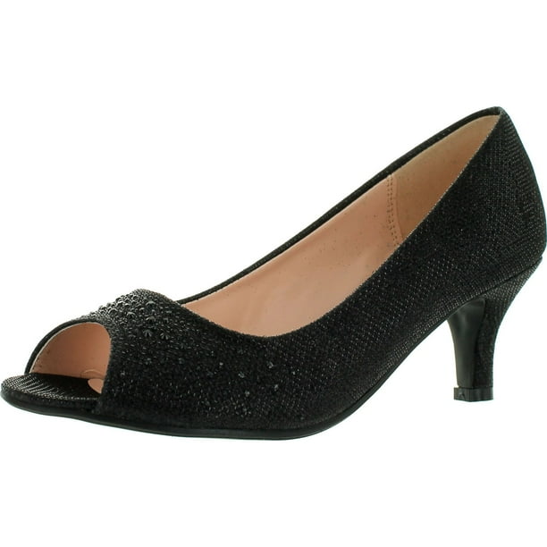 open heel pumps