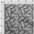 thumbnail image 2 of oneOone Cotton Cambric Gray Fabric Floral Craft Projects Decor Fabric Printed By The Yard 42 Inch Wide, 2 of 5