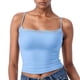 thumbnail image 1 of Camiseta sin mangas de encaje con cuello cuadrado y estampado sexy en color liso para mujer - Ropa informal para fiestas y discotecas - Tallas S-XL, 1 of 5