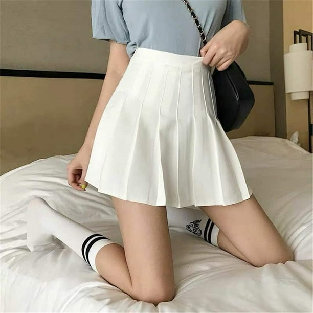 Jupe patineuse plissée top