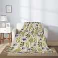 thumbnail image 2 of Hirioo Skull Snake for Flannel Blanket, Cozy and Warm Throw for Bed or Couch ,Perfect for All Seasons-80"x60", 2 of 6