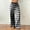 White#06, variant on Women's Plaid Pajama Pants Elastic Waist Drawstring Lounge Pant Womens Casual Checkered Printed Loose Fits Wide Leg Lightweight Comfy Sleepwear Pant
