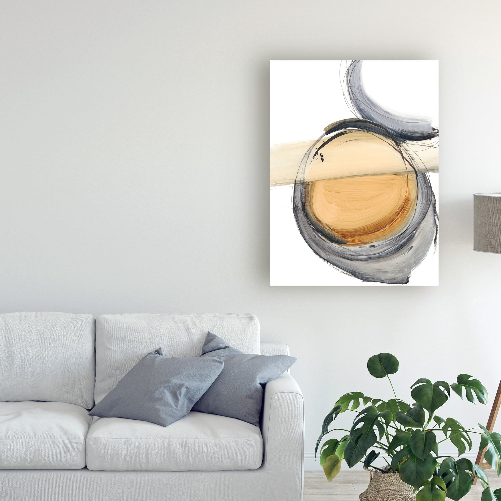 Trademark Fine Art 'Sienna & Slate III' Canvas Art by Ethan Harper