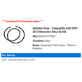 thumbnail image 2 of Radiator Hose - Compatible with 2007 - 2012 Mercedes-Benz GL450 2008 2009 2010 2011, 2 of 2