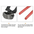 thumbnail image 4 of Uxcell End Cutting Pliers 10" Nail Nippers Puller Plier with Red Plastic Handle for DIY Crafts, 4 of 6