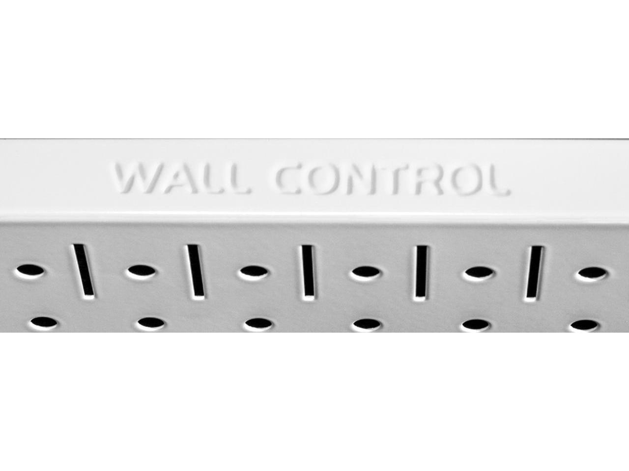 Wall Control Kitchen Pegboard 32 In. X 32 In. Steel Peg Board Pantry Organizer Kitchen Pot Rack Metallic Pegboard And White Peg Hooks 31 Kth 210 Gvw