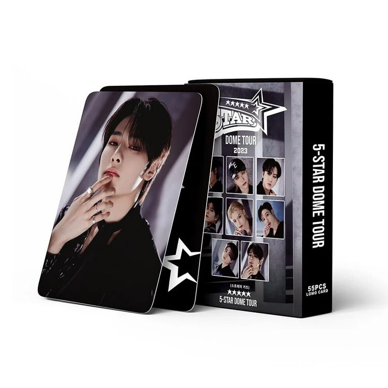 55pcs/Box Kpop straykids 5-STAR Dome Tour lomo cards Memories STEP