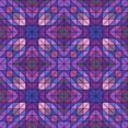 thumbnail image 1 of Ahgly Company Tapis d'Intérieur Lavable en Machine Carré Transitionnel Violet Prune, 8 Pieds Carré, 1 of 7