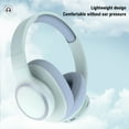 thumbnail image 2 of Latrodar Bluetooth Headphones Over-Ear Lightweight Wireless Headphones Hi-Fi Stereo Foldable For Travel Novelty Light blue 8.48x7.4 Inch Home Decor, 2 of 4