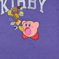 thumbnail image 4 of Kirby T-Shirt Snack Time Distressed Character Print Design Adult Tee, 4 of 5