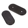 thumbnail image 1 of Enchufe De CA Para Cortafuegos, Negro Resistente A La Corrosión, Duradero, 2 Piezas 91631 SR3 000 Tapa De CA Para Cortafuegos Para Automóviles ANGGREK Firewall Block Off Plate, 1 of 8