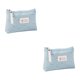 thumbnail image 2 of Ounissouiy Estuche cosmético Bolsa de maquillaje Bolsa de almacenamiento Mano de obra de lona Suavidad impermeable Diseño elegante de moda Type4 NO4, 2 of 6