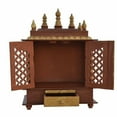 thumbnail image 3 of MDF Wooden Pooja Mandir Hnindu Worshipping Temple Replica For Home Wallmounted, 3 of 3
