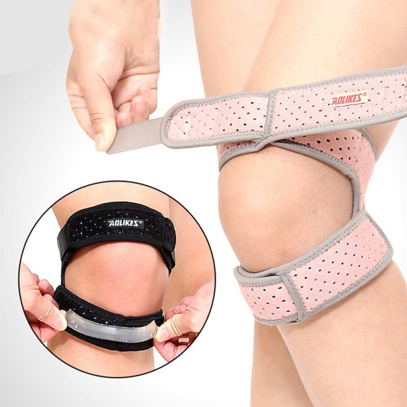 Knee Strap for Knee Pain Relief,Adjustable Neoprene Knee Brace Support for Running, Arthritis, Jumper, Tennis,Injury Recovery,Protection