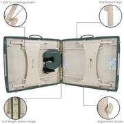 EARTHLITE Harmony DX Portable Massage Table Package - Eco-Friendly Design, Deluxe Adjustable Headrest
