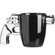thumbnail image 1 of Taza De Cerámica De Café Para Hombre Forma Revolver Pistola 400ml Plata, 1 of 3