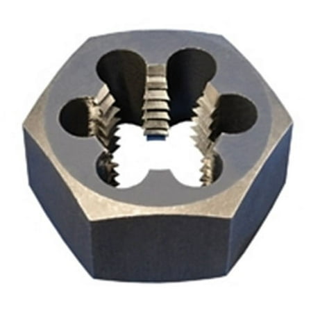 Alfa Tools CSRTD70697L 10-24 Left Hand Rethreading Hex Die Carbon Steel,