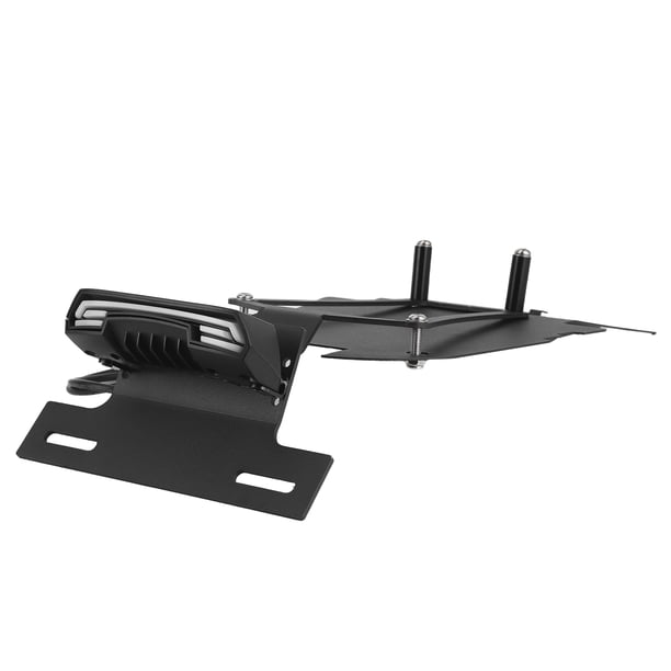 Soporte Para Placa De Matrícula Trasera, Soporte Para Matrícula De Motocicleta Que Ahorra Energía, Reparación De Motocicleta Resistente Al Agua Negra Duradera Para XSR