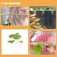 thumbnail image 3 of UPOUART 18Pcs Plastic Aquarium Floating Plants Light Green Artificial Duckweed for Tank Decor, 3 of 8
