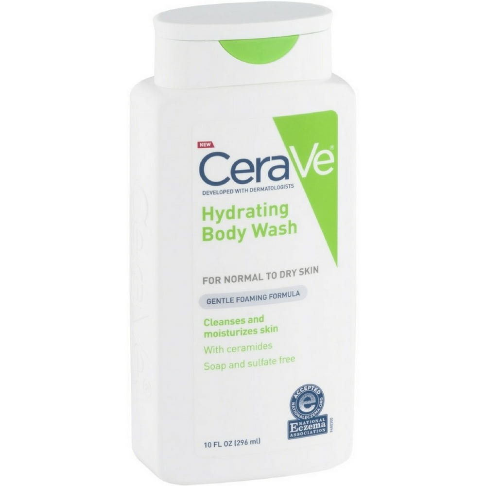 CeraVe Hydrating Body Wash 10 oz (Pack of 3)