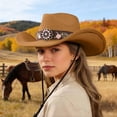 thumbnail image 1 of Western Frontier Hat for Outdoor Wear Classic Style Sun Shield Cowboy Accessory for Everyday Casual Performance and Trendsetting, 1 of 5