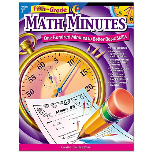 Pre-Owned 5th Grade Math Minutes (Paperback) 1574718169 9781574718164