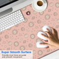 thumbnail image 2 of Long Mouse Pads for Desk,Pink Sun Planet Moon Star Pattern Desk Mats on Top Of Desks, Desk Mouse Pad Extra Large with 3mm Non-Slip Base and Stitched Edge for Gaming,Office,Work,Home 47.3"x23.6", 2 of 6