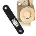 thumbnail image 5 of Multifunctional Travel Hat Clip, Hat Holder Supplies Accessory Duck Clips Leather for Adults Bag Scf Backpack Outdoor Black, 5 of 8